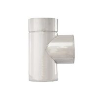 TEU INOX DP 90* D100/160 VULCANO 0.5MM