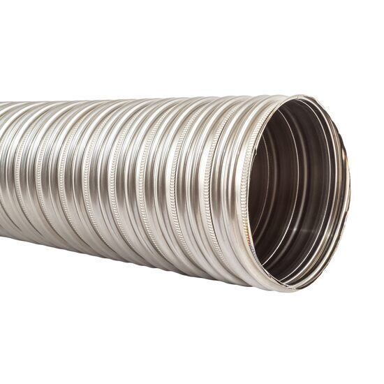 TUB FLEX. DP INOX 304 D200 L= 1M