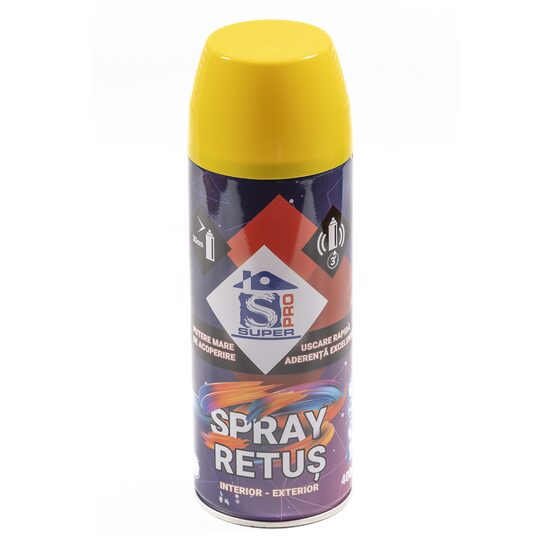 SUPER PRO SPRAY RETUS UNIV. RAL 1018 GALBEN (12)