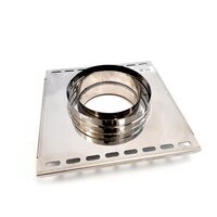 SUPORT INTERMEDIAR INOX DP D130/200 VULCANO 0.5MM