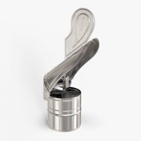 PALARIE ANTIVANT INOX D300 VULCANO 0.5MM