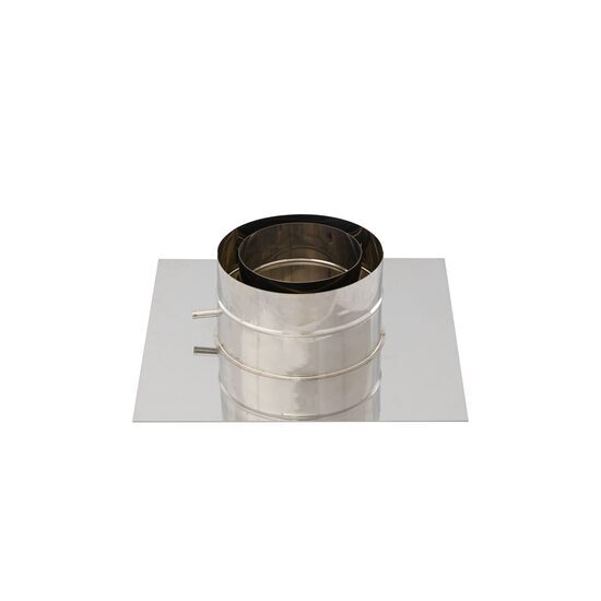 SUPORT BAZA LA SOL INOX DP D130/200 VULCANO 0.5MM