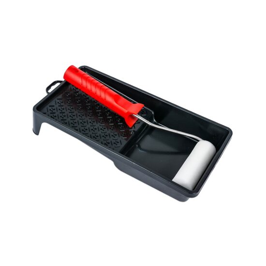 SET DE VOPSIRE CU BURETE 100MM, CU TAVĂ